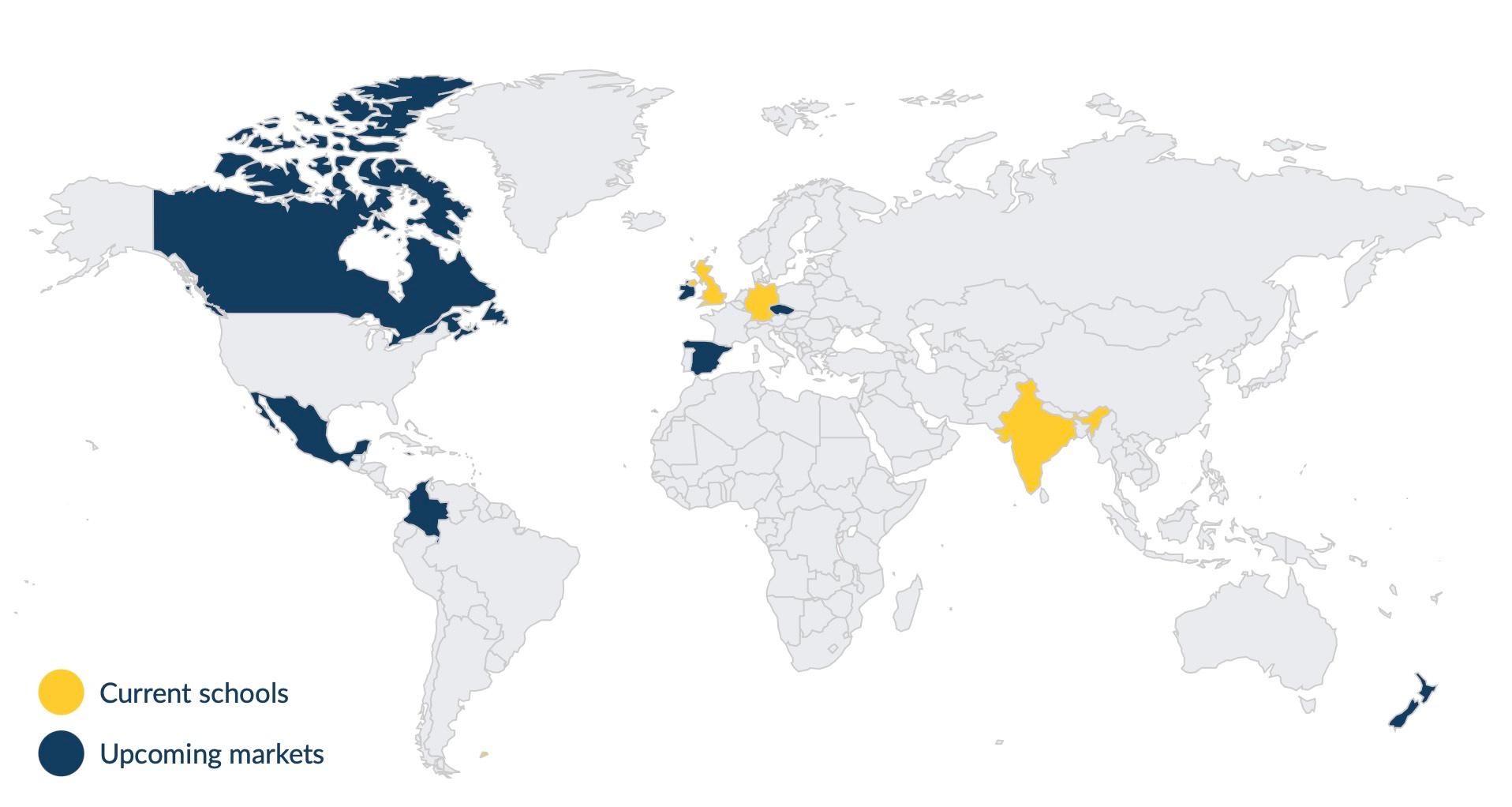 Worldwide presence