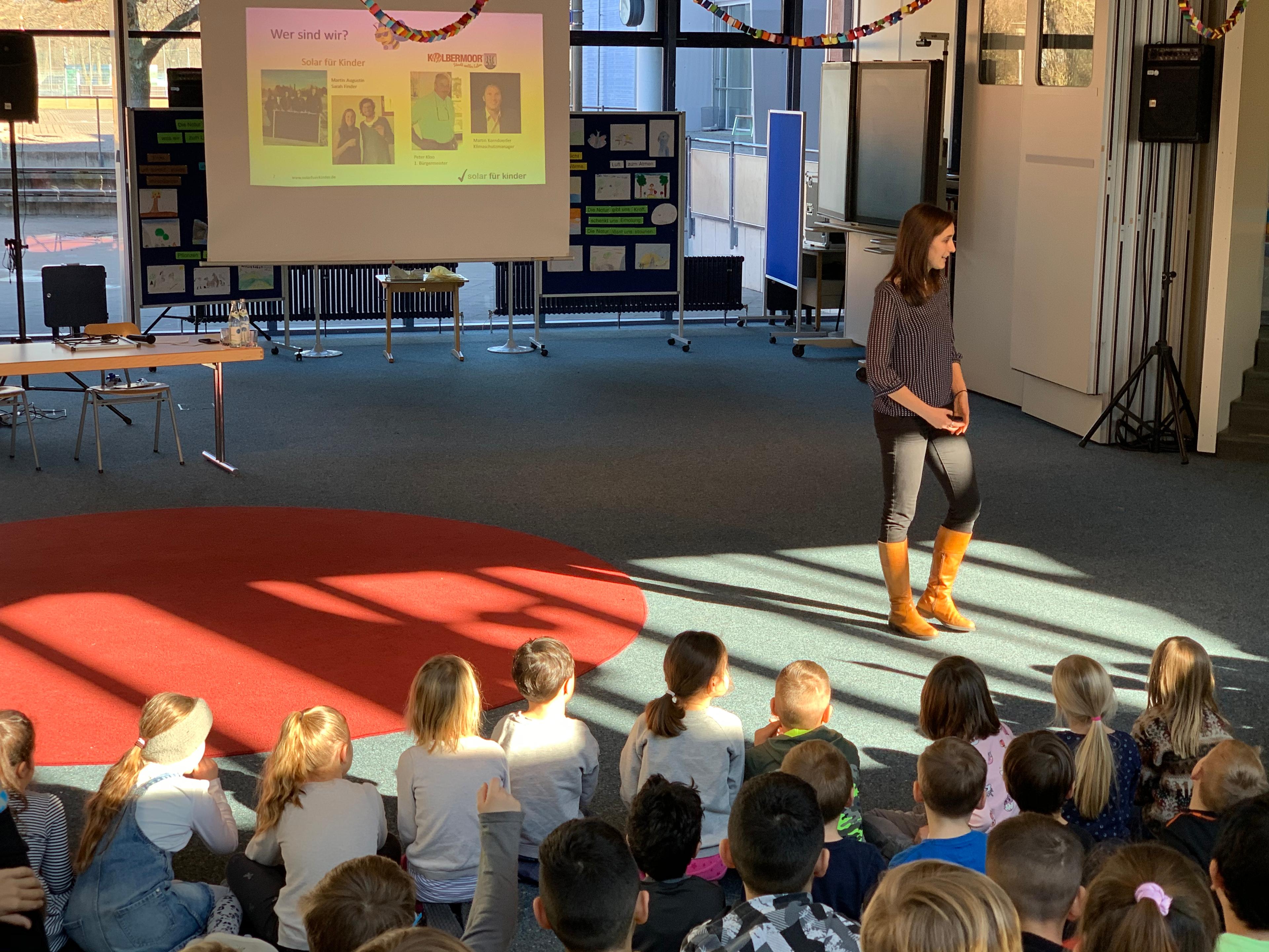 Assembly in German school